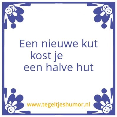 Tegeltje: Goedhart