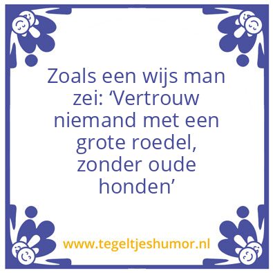 Tegeltje: Roedel