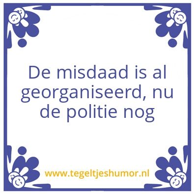 Tegeltje: Overheid