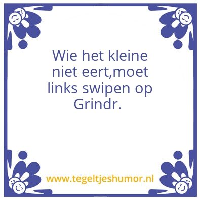 Tegeltje: Swipe