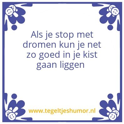 Tegeltje: Tegeltje