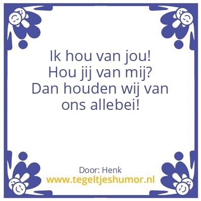 Tegeltje: Liefde