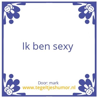 Tegeltje: Just the truth
