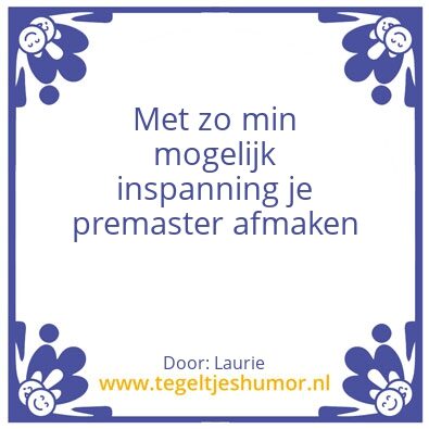 Tegeltje: Cas
