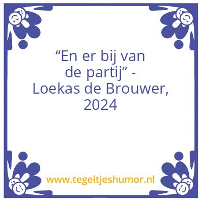 Tegeltje: Loekas