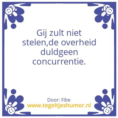 Tegeltje: Spreuk