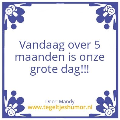 Tegeltje: Trouwen