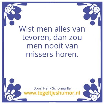 Tegeltje: Hoi