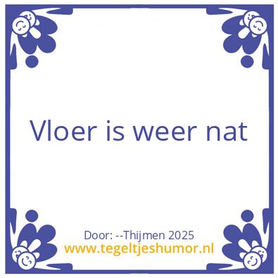 Tegeltje: Overdracht Boe