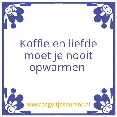 Tegeltje: liefde