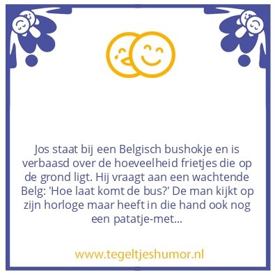 Tegeltje: Patatje-met