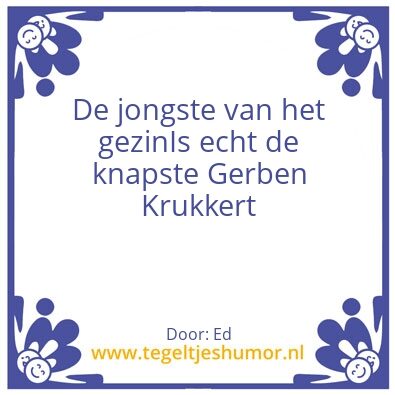Tegeltje: Ed