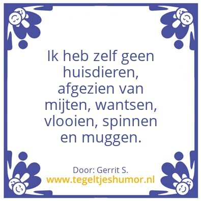 Tegeltje: Ik ben Gerrit.