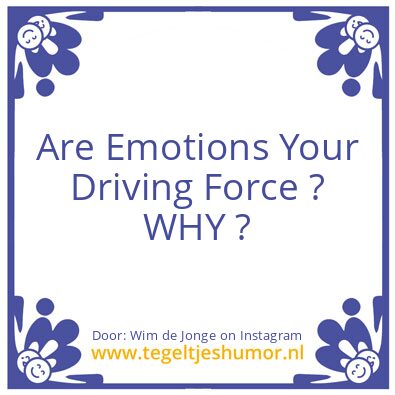 Tegeltje: Emotions