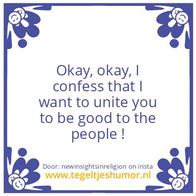 Tegeltje: Now You Know.