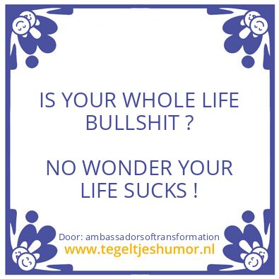 Tegeltje: Who is ?