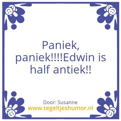 Tegeltje: Abraham