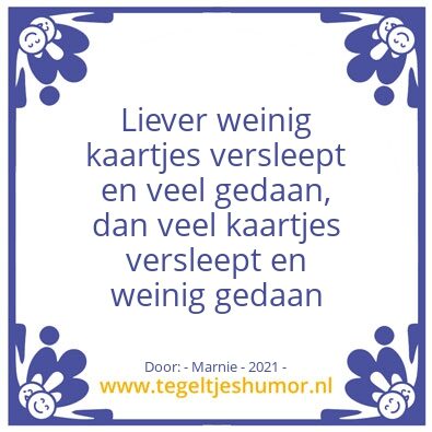 Tegeltje: Marnie