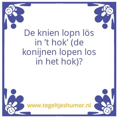 Tegeltje: Acht
