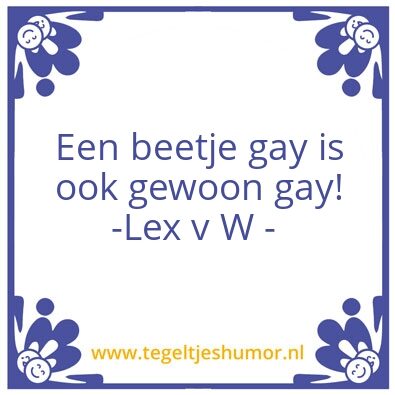 Tegeltje: Beetje