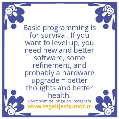 Tegeltje: Basic programming