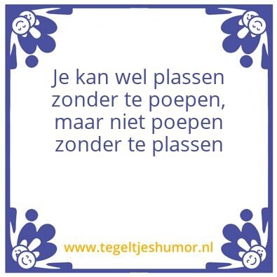 Tegeltje: Waarheid