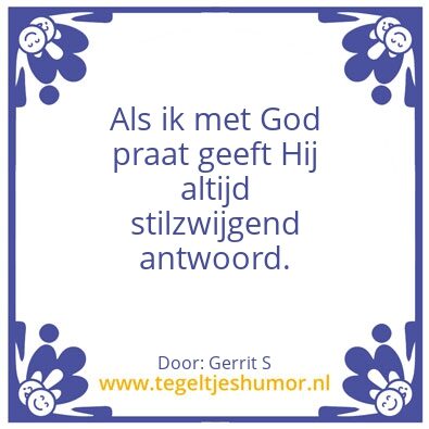 Tegeltje: Ik ben Gerrit
