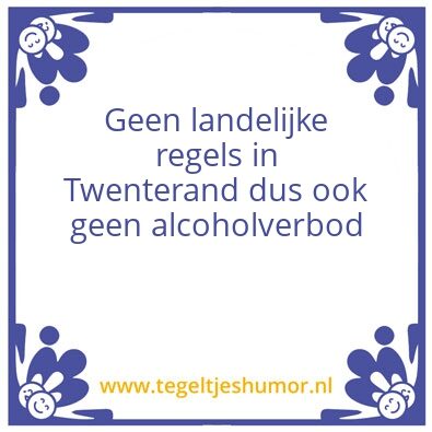 Tegeltje: Tegel