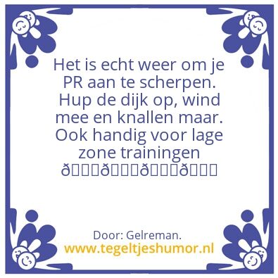Tegeltje: Gelreman