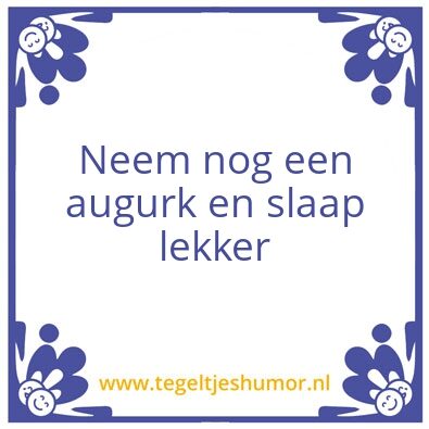 Tegeltje: Q