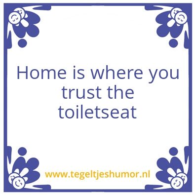 Tegeltje: Home