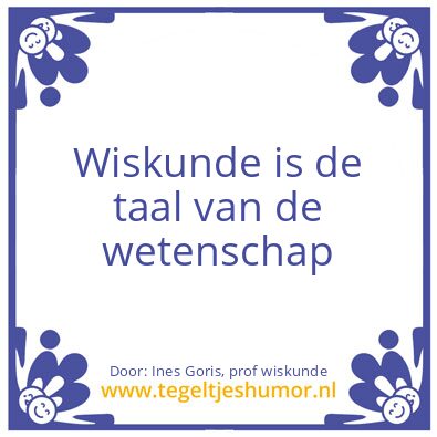 Tegeltje: WW