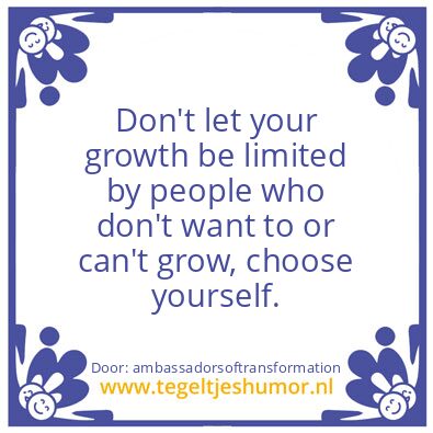 Tegeltje: What you embrace