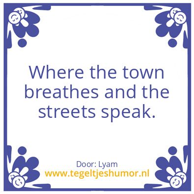 Tegeltje: Fine shyt