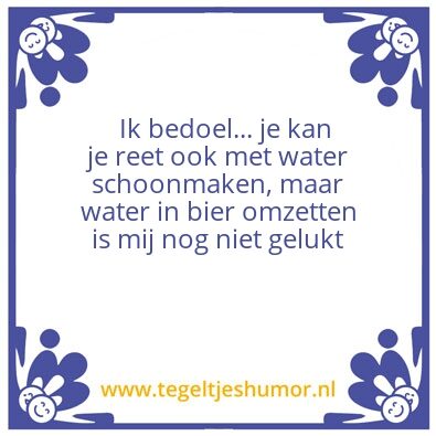 Tegeltje: Blokkie