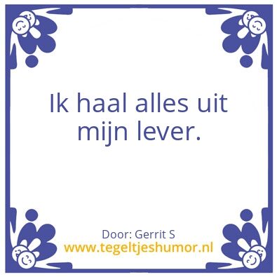 Tegeltje: Ik ben Gerrit
