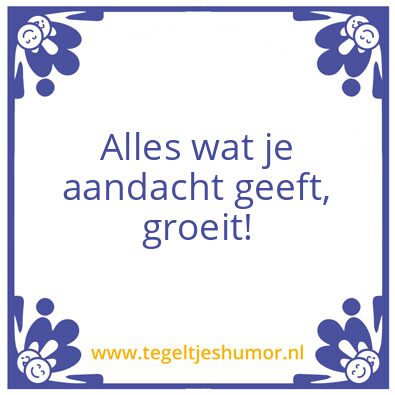 Tegeltje: A