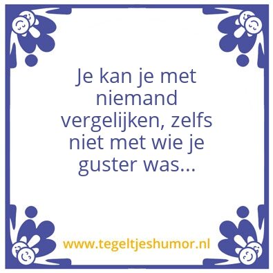 Tegeltje: .