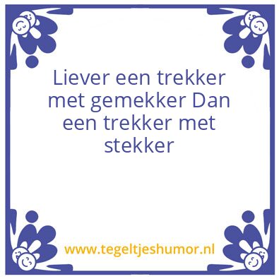 Tegeltje: Boeren