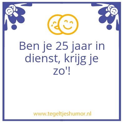 Tegeltje: Gefeliciteerd Linda