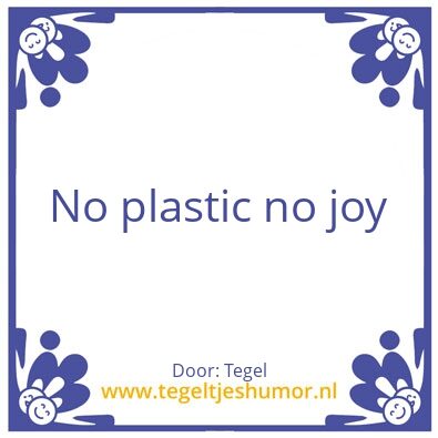 Tegeltje: Tegel