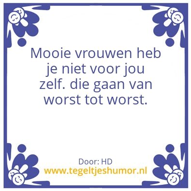 Tegeltje: Vrouwen