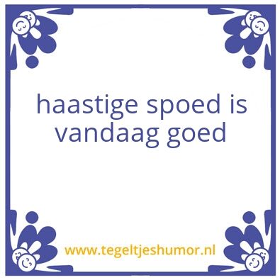 Tegeltje: wim