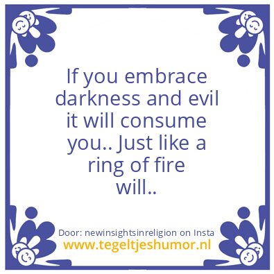 Tegeltje: there is nothing in between.