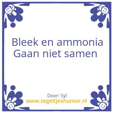 Tegeltje: Tja