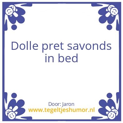 Tegeltje: Sarah&oppy