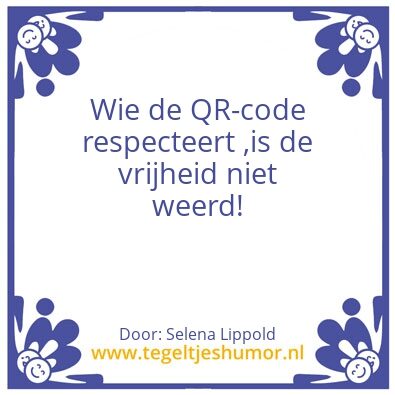Tegeltje: Humor