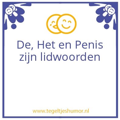 Tegeltje: 1