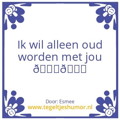 Tegeltje: Geluk