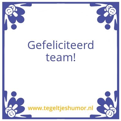 Tegeltje: Test 1